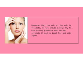 Basic Skincare Routine For All Skin Types | Bellezon Professional | PPTX