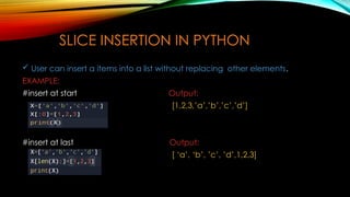 BASIC SLICING AND ADVANCED INDEXING IN NUMPY.pptx