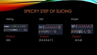 BASIC SLICING AND ADVANCED INDEXING IN NUMPY.pptx