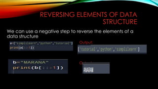 BASIC SLICING AND ADVANCED INDEXING IN NUMPY.pptx