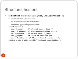 Basic socket programming | PPT