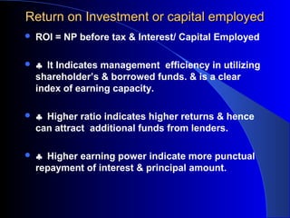 Return Earning Basics of accounts | PPT