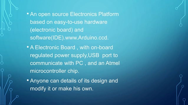 Basics of arduino uno | PPTX | Programming Languages | Computing