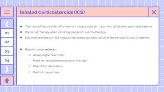 Ics Names Basics of Pediatric Asthma Management | PPTX