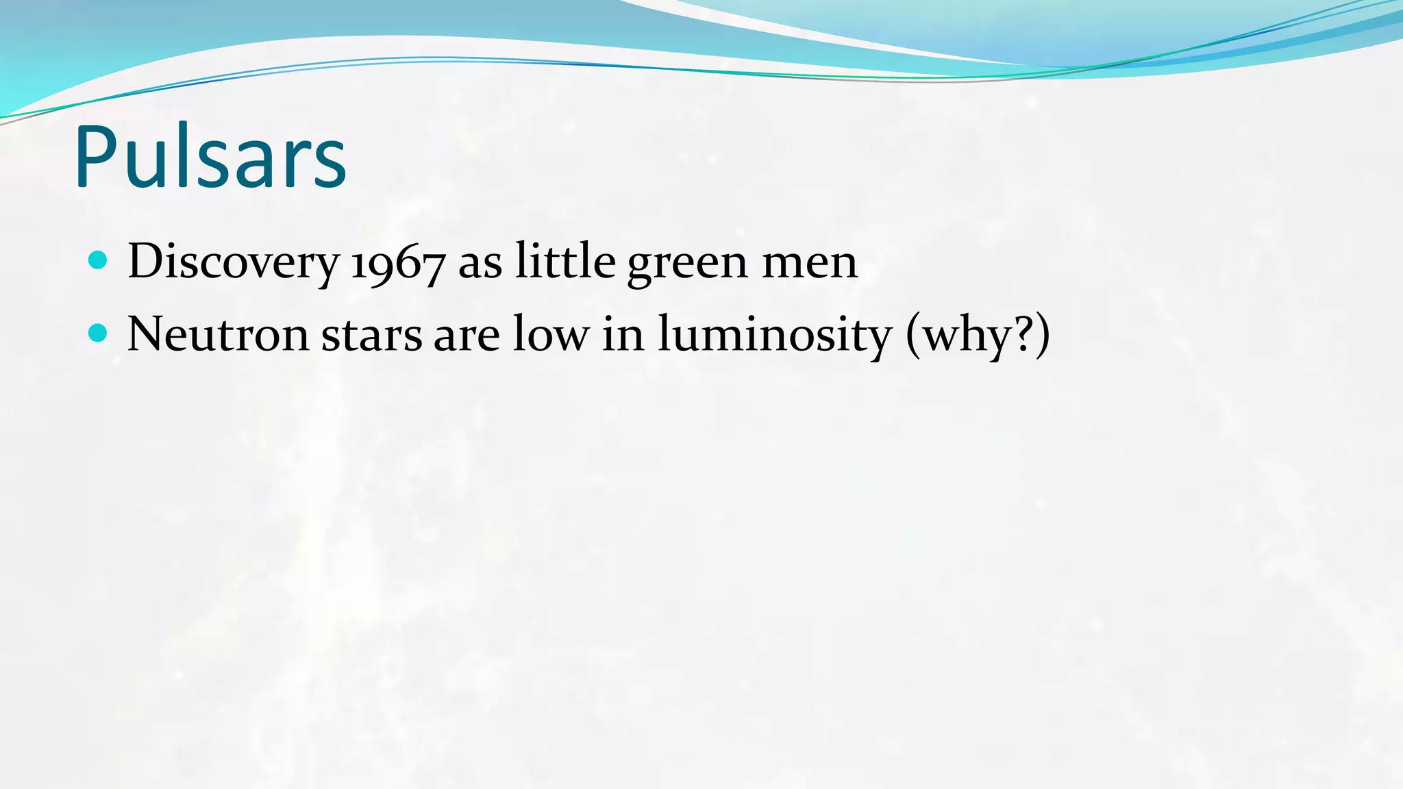 Basics Of Astrophysics