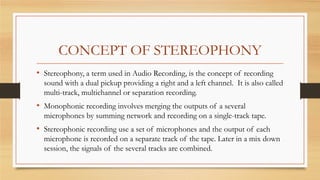 Stereophone Instrument BASICS OF AUDIO & VIDEO MEDIA IV Sem_Module 1.pdf
