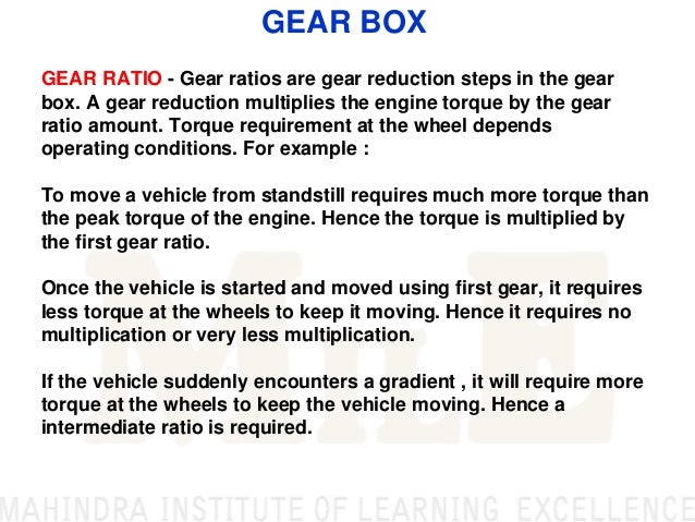basics of automotive engineering