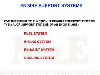 Total Engine Support Basics of automobile | PPTX