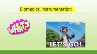 BASICS OF BIOMEDICAL INSTRUMENTATION | PDF