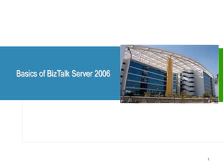 Basics of BizTalk Server 2006




                                1
 