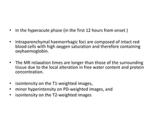 Basics of brain hemorrhage | PPTX