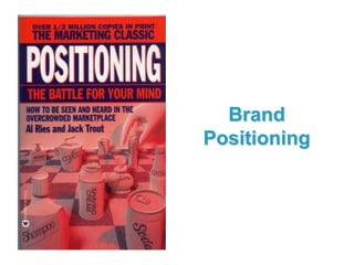 Brand
Positioning
 