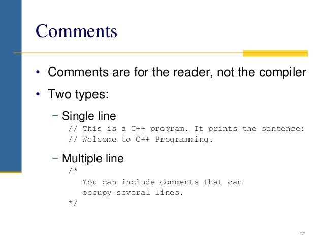 Basics of c++ Programming Language