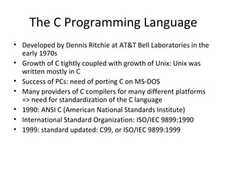 Basics of c | PPT
