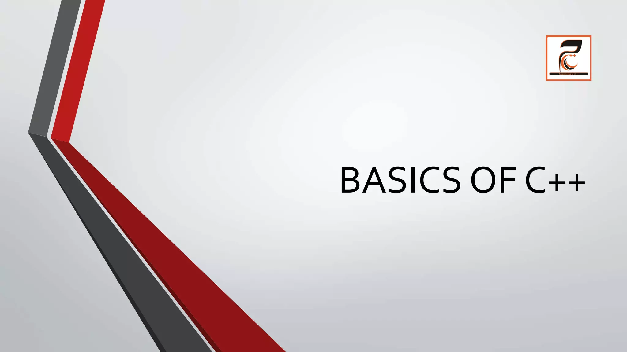 Basics of c++ | PPTX