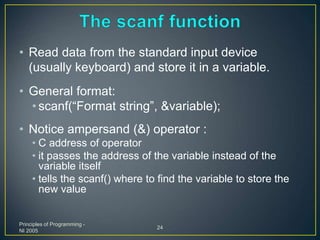 M.Florence Dayana / Basics of C Language | PPT