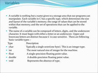 Basics of c | PPT