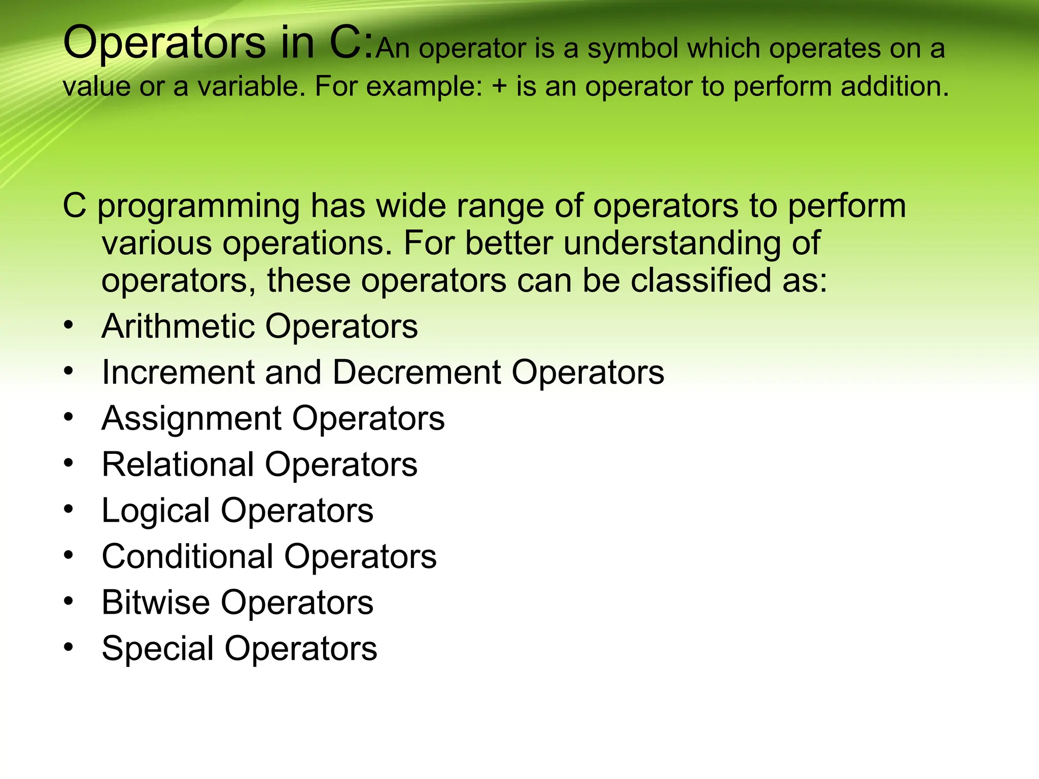 Basics of C programming powerpoint p.ppt