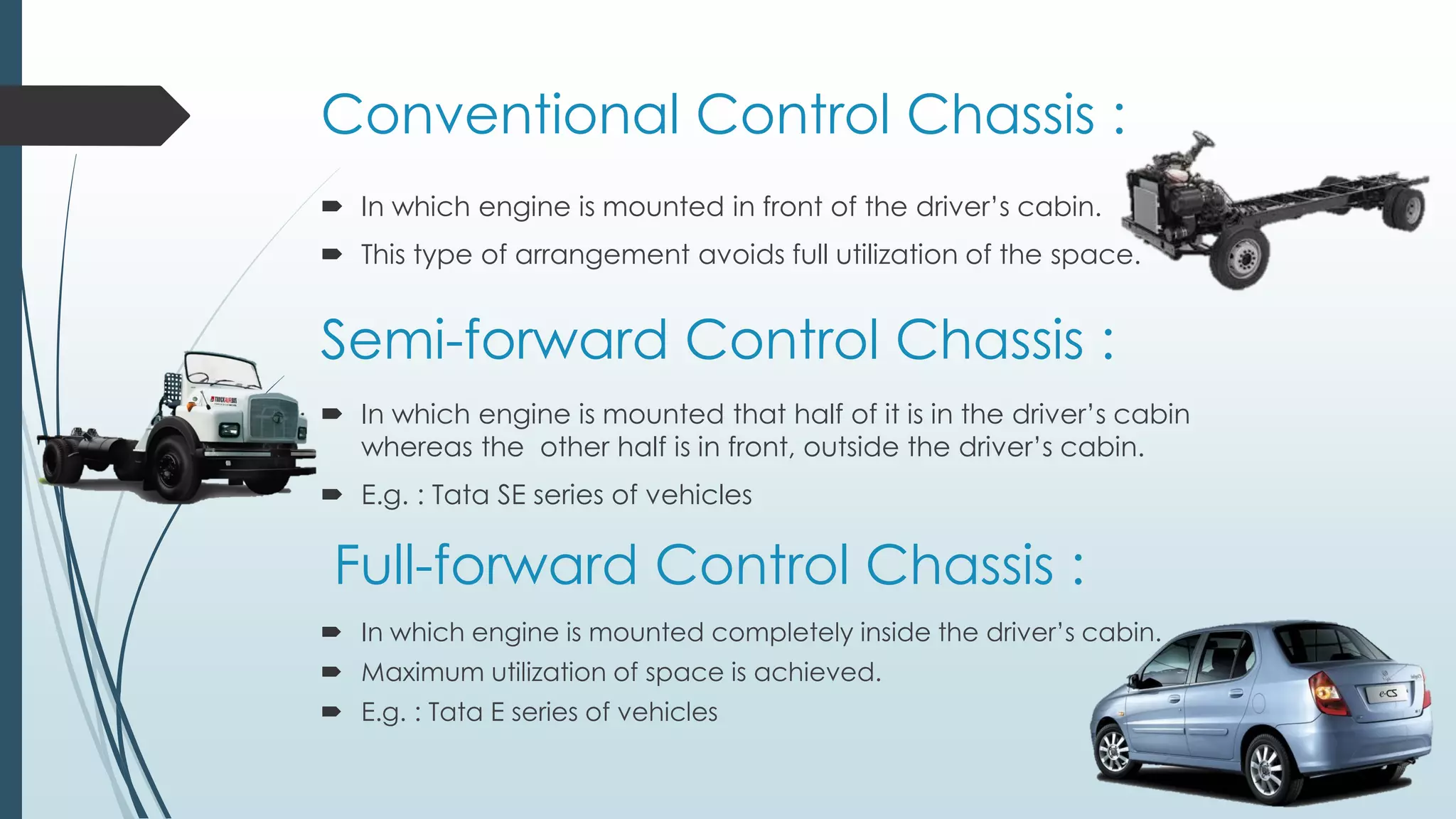 Basics of chassis and frames PPT