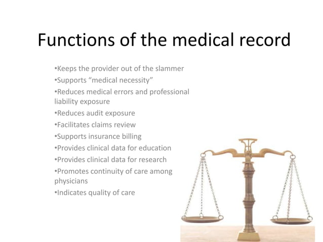 Basics Of Coding And Medical Record Documentation | PPTX