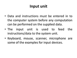 Basics of computer | PPTX