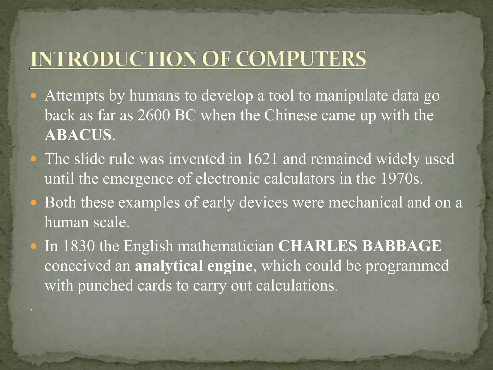 Basics of computer | PPTX