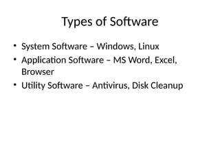 Basics_of_Computer_Class_8_9 IN SCHOOL STUDENTS IN EASY WAY | PPTX