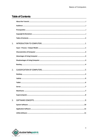 Basics Of Computers Tutorial Pdf Basics Of Computers Tutorial Pdf