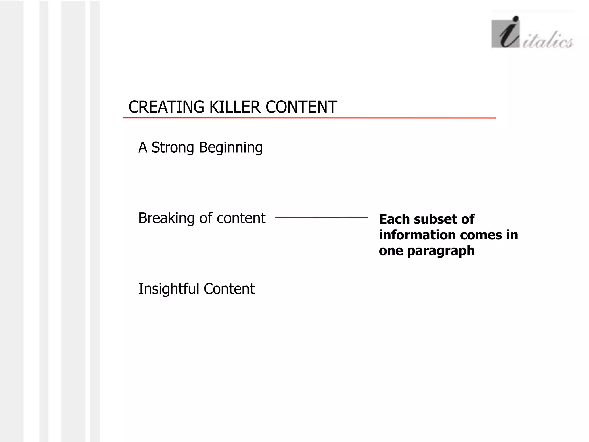 WHAT TO READ?Book on Common ErrorsBusiness MagazinesArticles/StoriesWebsite Content