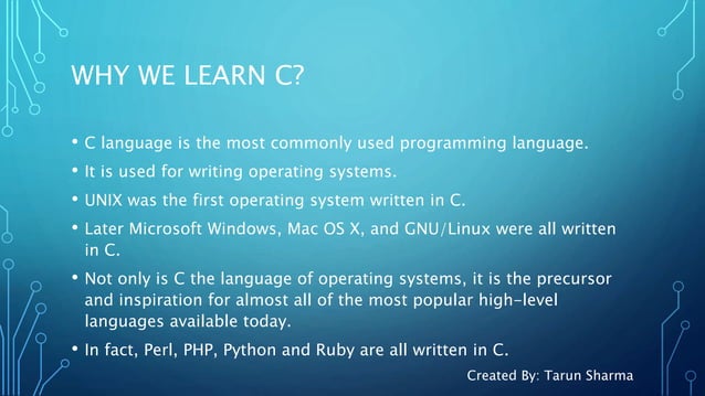 Introduction of c programming | PPT