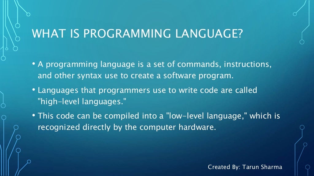 Introduction of c programming