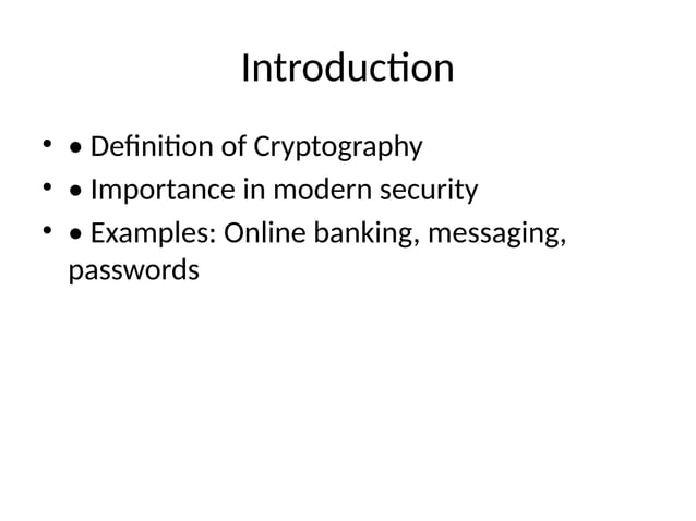 Basics_of_Cryptography presentations ppt | PPT