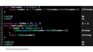 Things'I'learned'on'the'job,'a3er'my'CS'degree
 