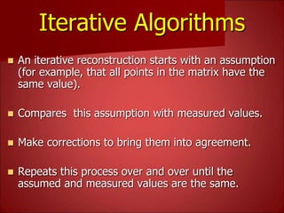 Iterative Algorithm Ct Basics of CT- Lecture 9.ppt