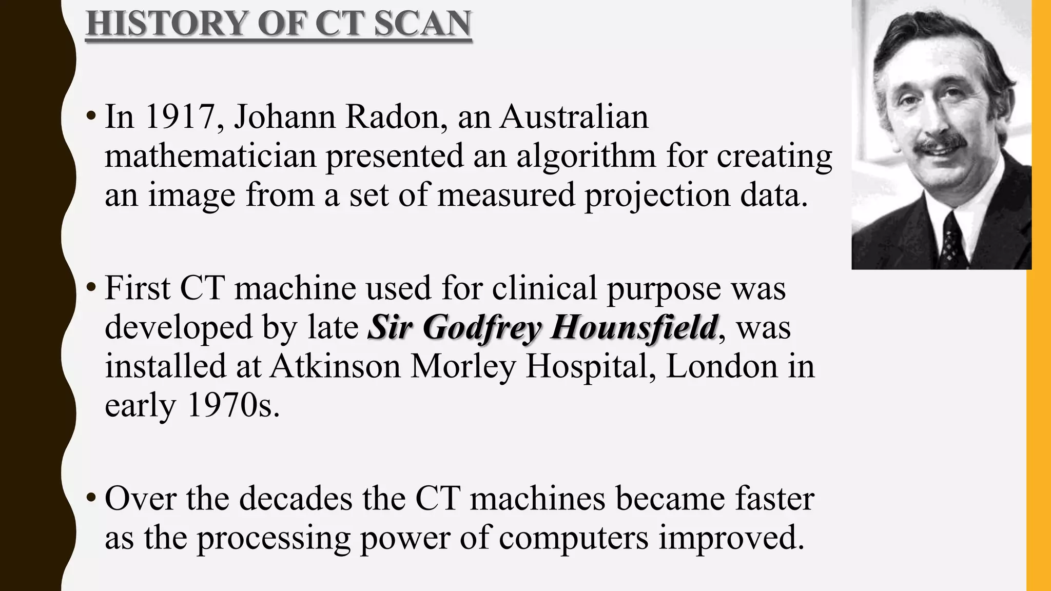 Basics of ct scan | PPTX