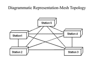 Diagrammatic Representation-Mesh Topology
 