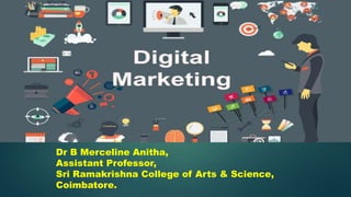 Dr B Merceline Anitha,
Assistant Professor,
Sri Ramakrishna College of Arts & Science,
Coimbatore.
 