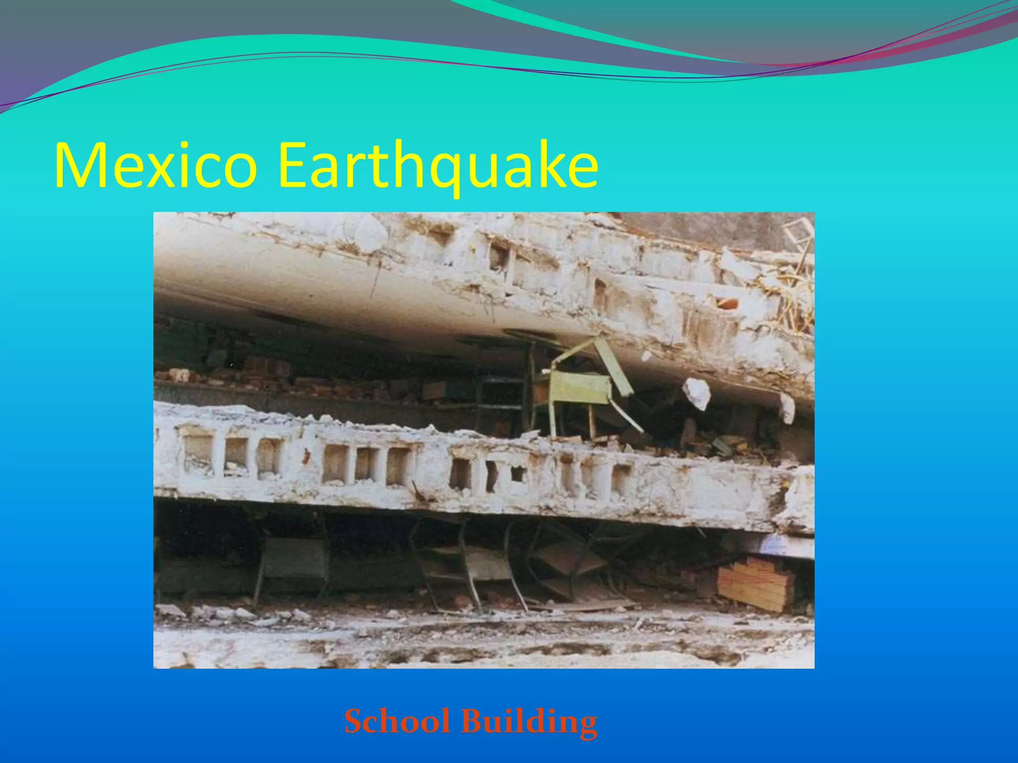 Mexico Earthquake
School Building
 
