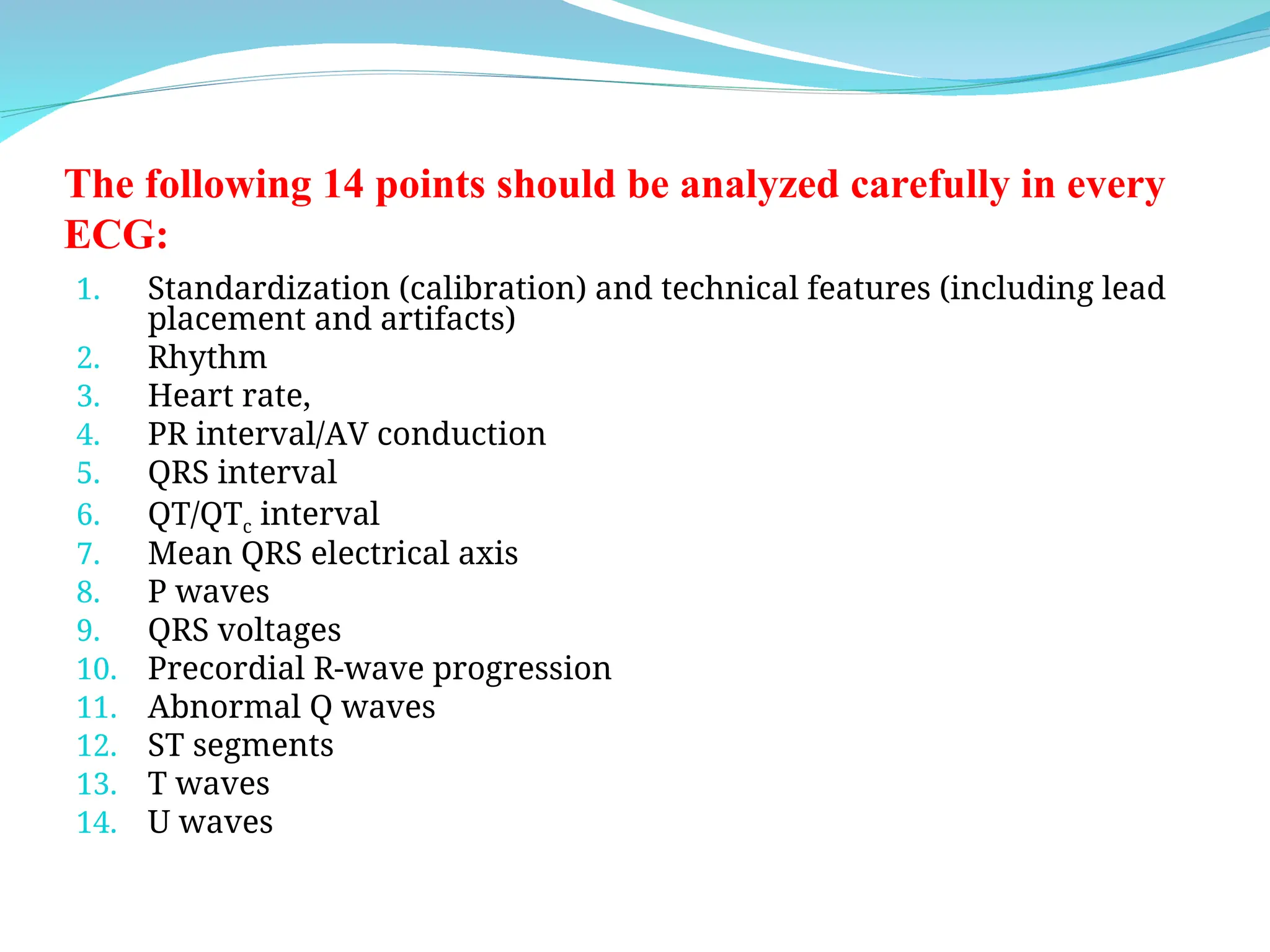 The basics of ECG and its interpretation | PPT