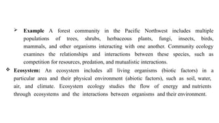 Basics of Ecology and Ecosystem PPT.pptx