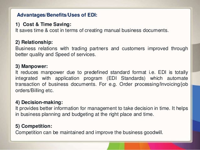 electronic data interchange advantages and disadvantages Basics of ecommerce part2 electronic data interchange advantages and disadvantages Basics of ecommerce part2