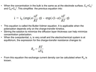 Fulmer Method Formula Basics of Electrochemical Impedance Spectroscopy | PPTX