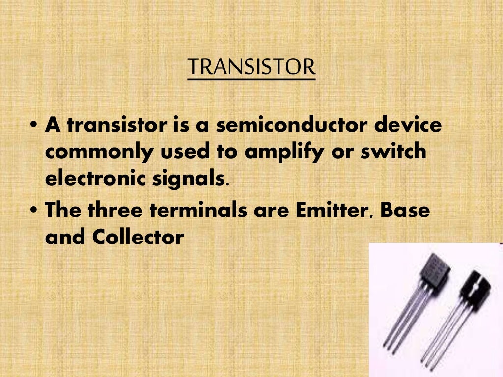 Basics Of Electronics