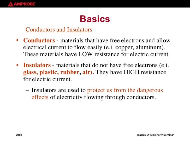 Basics Of Electricity