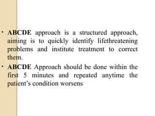BASICS OF EMERGENCY CARE-EMD.pptx........ | PPTX