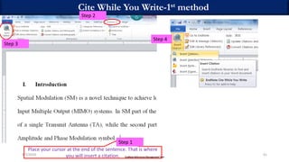 Basics of EndNote research tool | PDF