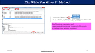 Basics of EndNote research tool | PDF