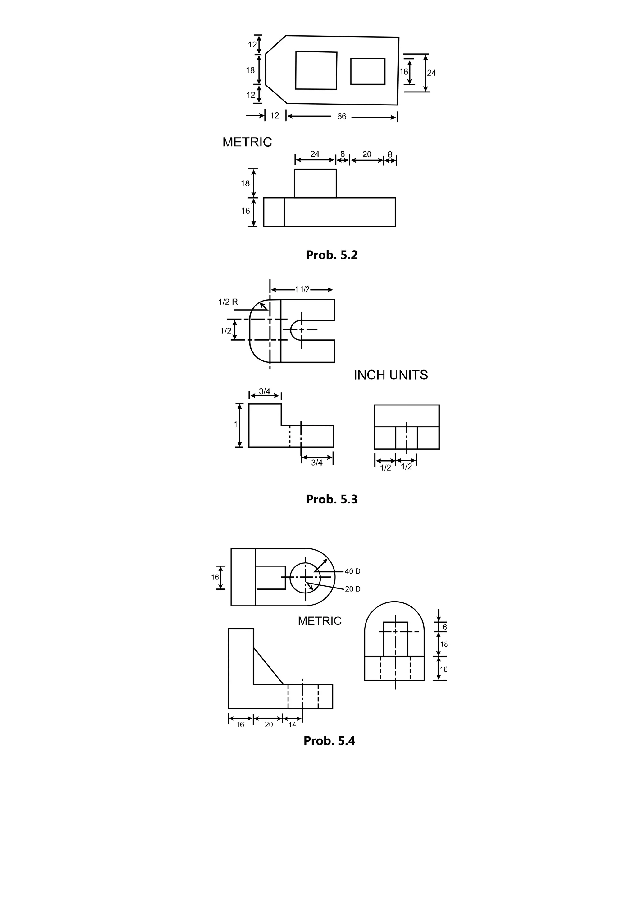 Prob. 5.2
Prob. 5.3
Prob. 5.4
 