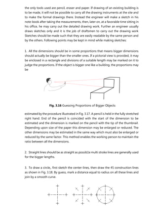 Civil Engineering Notes Drawing.pdf Basics of Civil Engineering Drawing full book. | PDF
