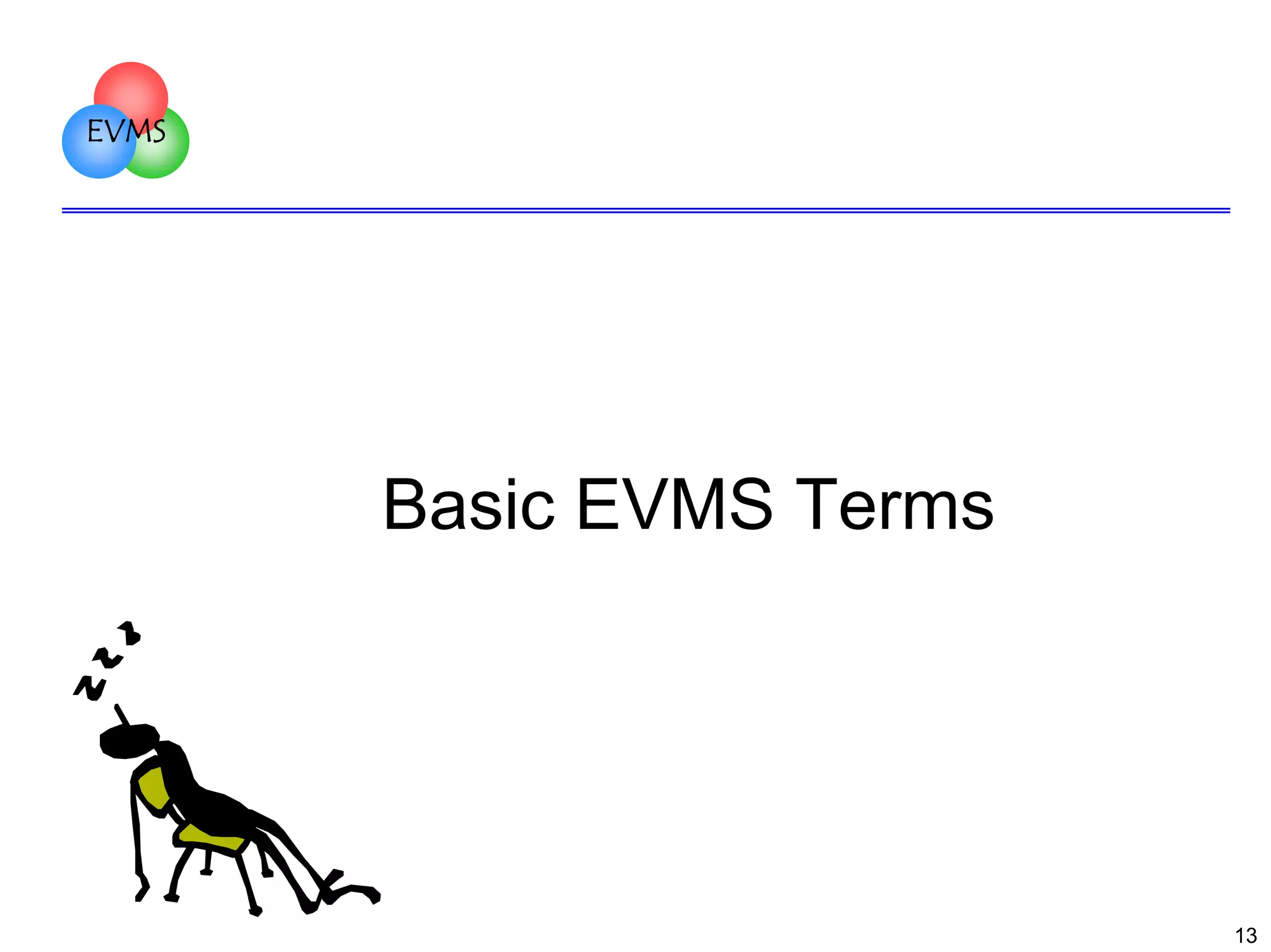 EVMS

Basic EVMS Terms

13

 